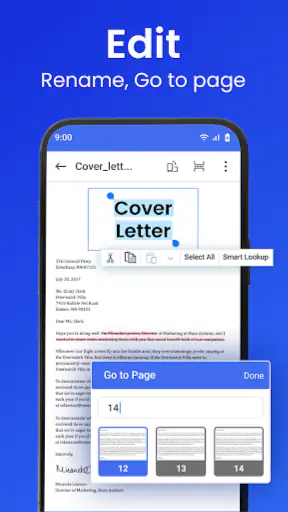 Word Office: docx öffnen screenshot