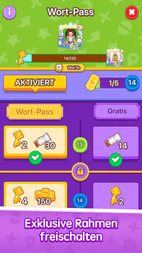 Wort Solitär: Denkspiel screenshot