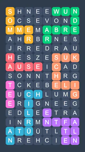 Wortsuche Deutsch: Worträtsel screenshot