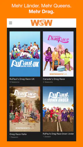 WOW Presents Plus screenshot