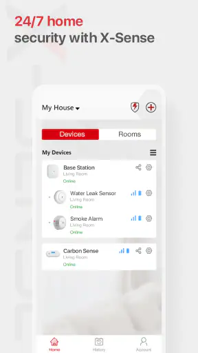 X-Sense Home Security screenshot