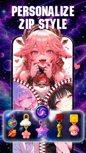 Zipper Lock Screen: Zip Style screenshot