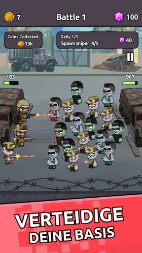 Zombie Warriors: Basiskrieg screenshot