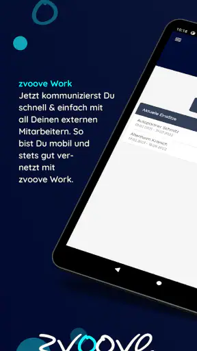 zvoove Work screenshot