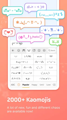 Facemoji AI Emoji Keyboard screenshot