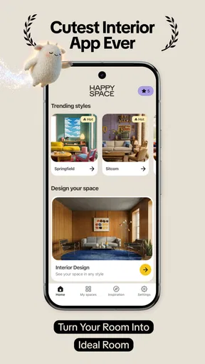 Happy Space - AI Home Design screenshot