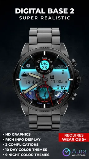 WB Digital Base 2 Watch Face screenshot