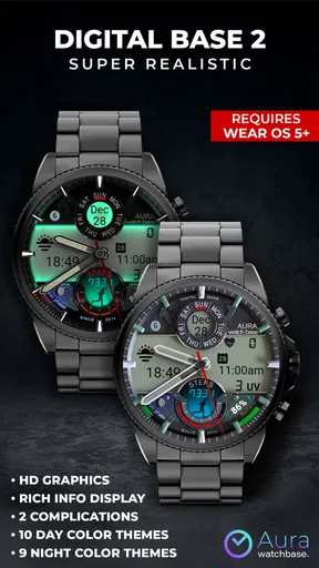 WB Digital Base 2 Watch Face screenshot