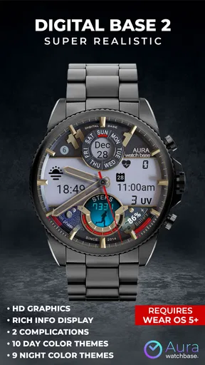 WB Digital Base 2 Watch Face screenshot
