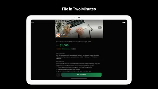 FreeClaim: Class Action Money screenshot