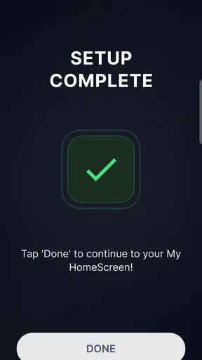 My HomeScreen screenshot