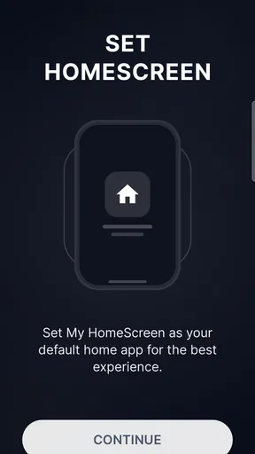 My HomeScreen screenshot