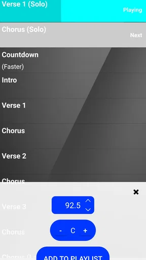 XME TRIGGERS screenshot
