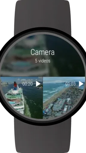Video Gallery for Wear OS screenshot