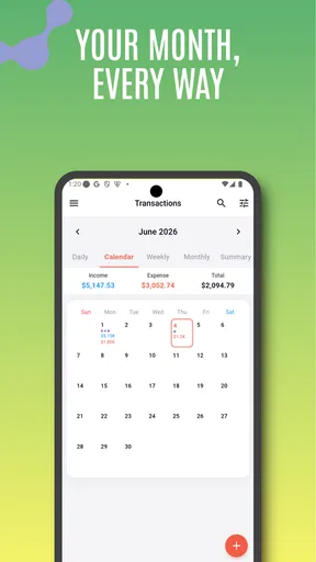 Money Eco: Budget / Expense screenshot