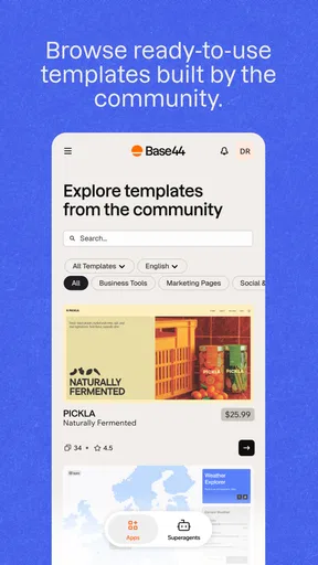 Base44: Build Apps with AI screenshot