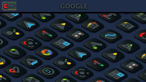 Camo Dark Icon Pack screenshot