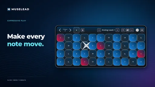 MuseLead Synthesizer screenshot