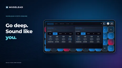 MuseLead Synthesizer screenshot