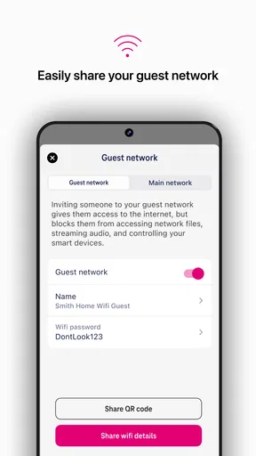 T-Mobile Fiber: eero screenshot