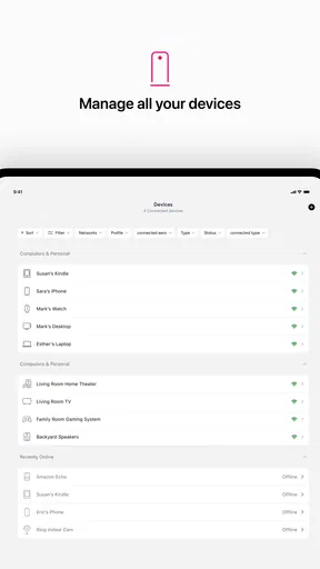 T-Mobile Fiber: eero screenshot