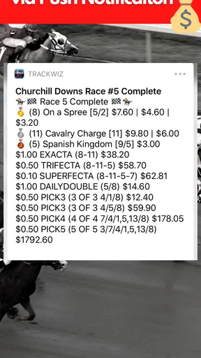 TrackWiz : Horse Racing Picks screenshot