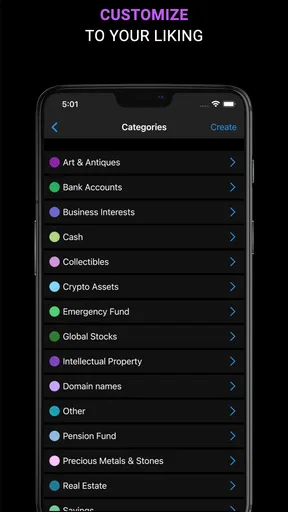 Sumio: Net Worth Tracker screenshot