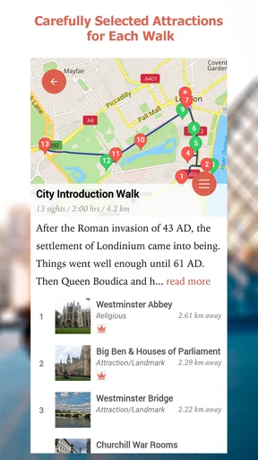 Washington D.C. Map and Walks screenshot