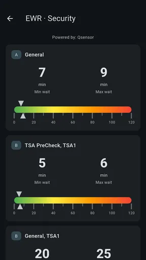 Newark Airport EWR screenshot