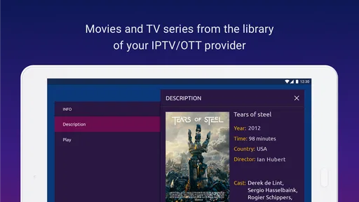 Ministra Player for Smartphone screenshot