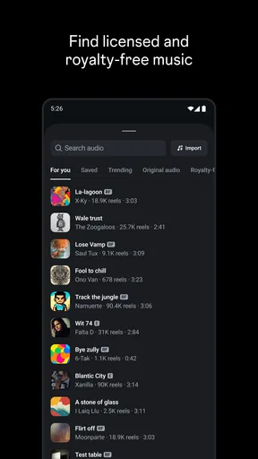 Edits: Video Editor screenshot
