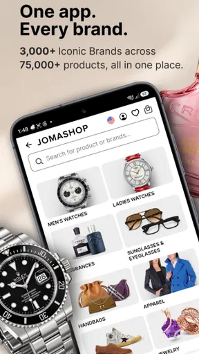 Jomashop - Shop Luxury Fashion screenshot