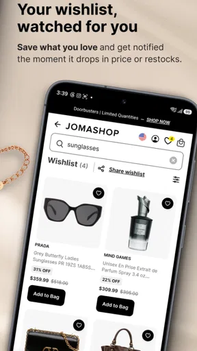 Jomashop - Shop Luxury Fashion screenshot