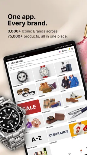 Jomashop - Shop Luxury Fashion screenshot