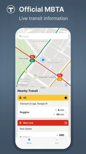 MBTA Go — Official screenshot