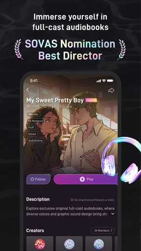 MagicWave: Spicy Audio Stories screenshot
