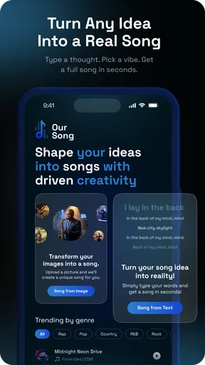 OurSongs: Custom Song Maker screenshot