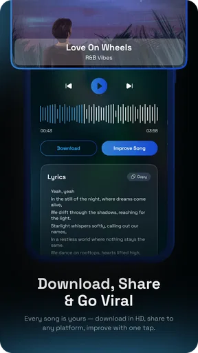 OurSongs: Custom Song Maker screenshot