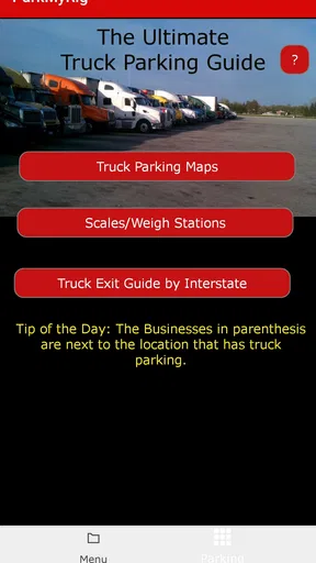 ParkMyRig, Truck Parking Guide screenshot