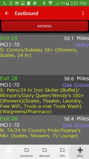 ParkMyRig, Truck Parking Guide screenshot