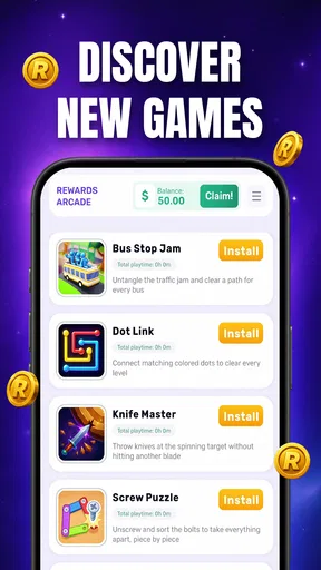 Rewards Arcade: Earn Cash screenshot