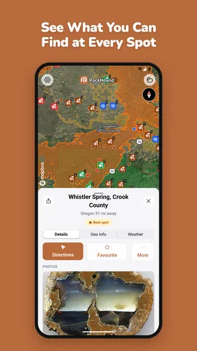 RockHoundR: Rockhounding Map screenshot