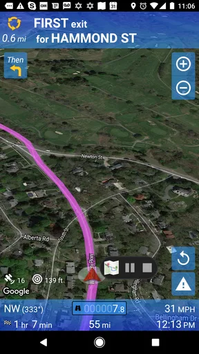 SmartRVRoute 2 RV Navigation screenshot