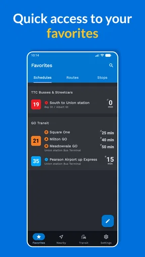Fleety - Subway & Bus Tracker screenshot