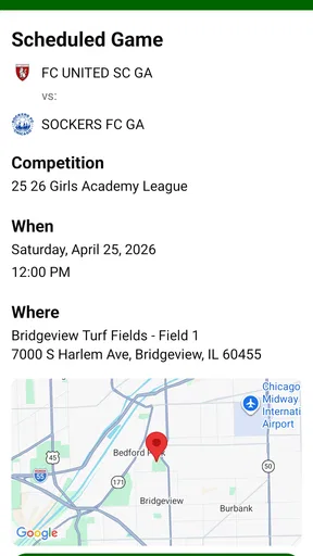 Soccer Rankings screenshot