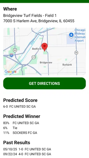 Soccer Rankings screenshot