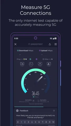 Speedtest von Ookla screenshot