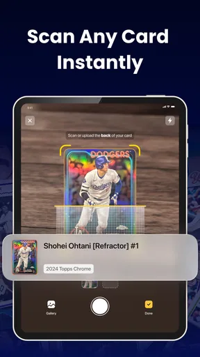 Spoly: Sports Card Scanner screenshot