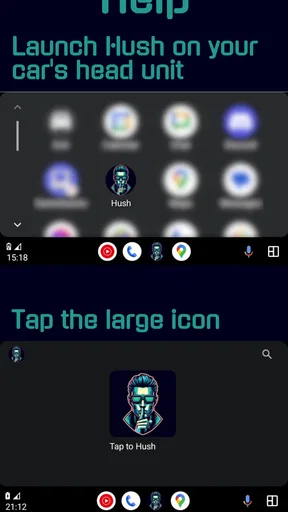 Hush: Android Auto Audio Fix screenshot