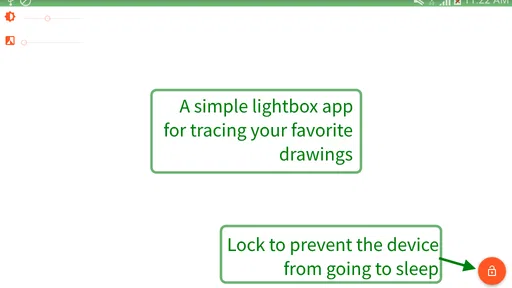 Tracer!  Lightbox tracing app screenshot